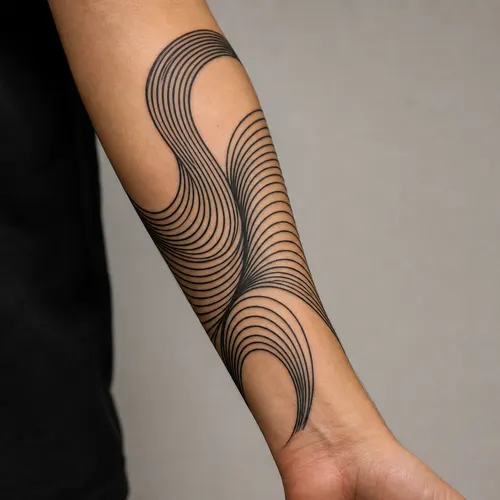 Abstrakte Linien