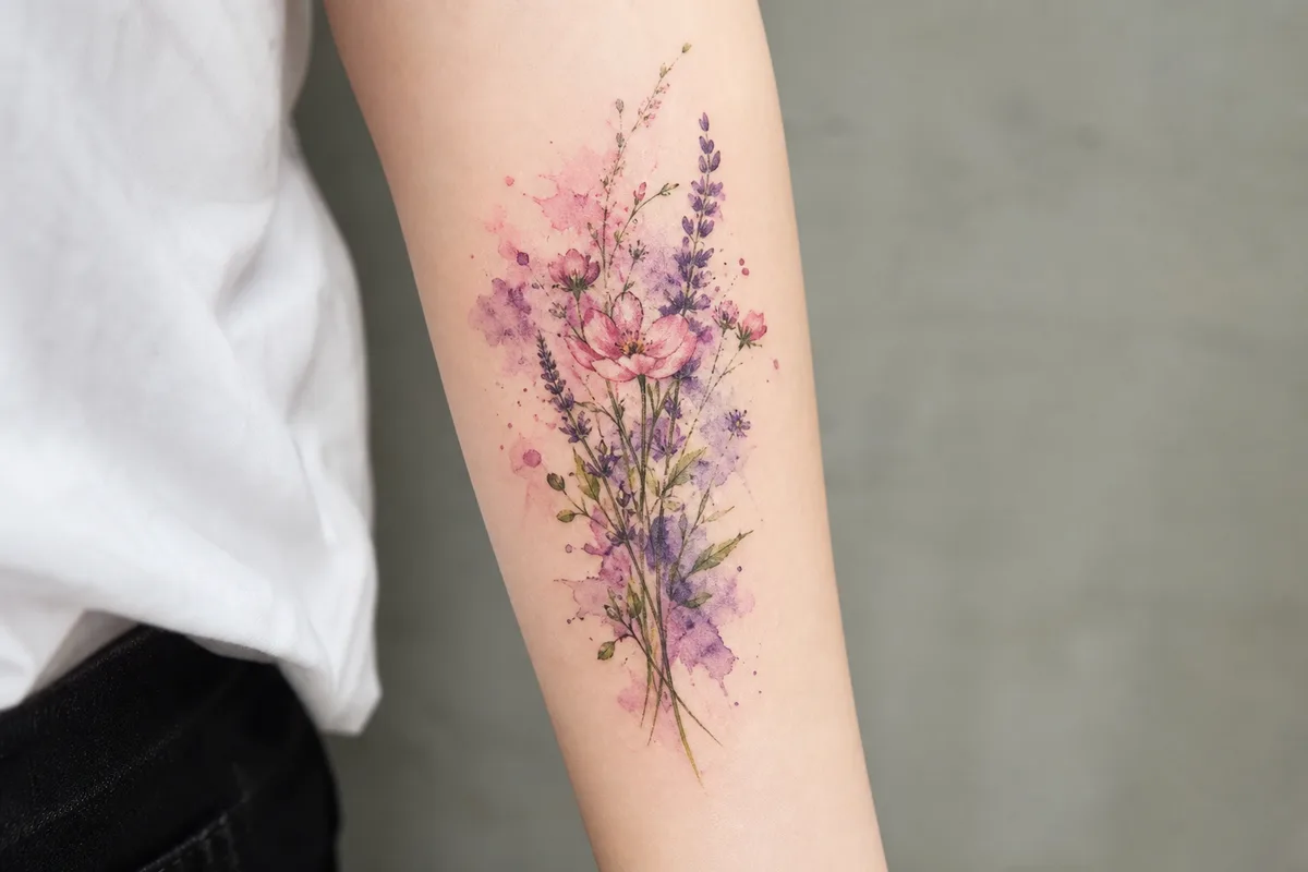 Wildblumenstrauß