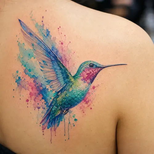 Kolibri Watercolor